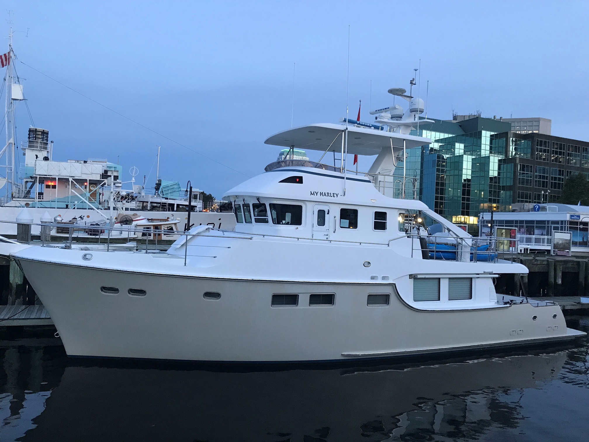 canadian made trawler yachts
