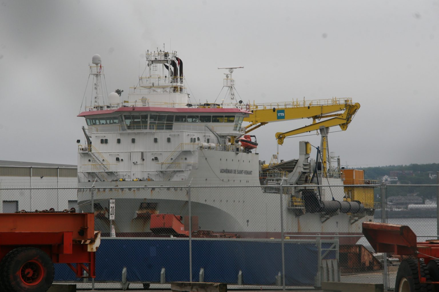 Fall Pipe Vessel Adhemar De Saint-Venant | Halifax Shipping News.ca